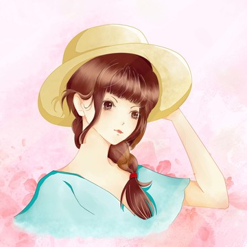 少女頭像