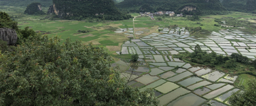 山清水秀的农村