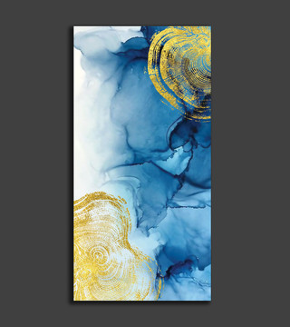 水墨燙金