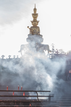 峨眉山金顶十方普贤菩萨