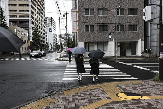 日本小学生上学