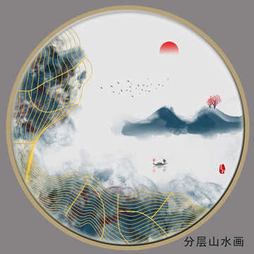 禅境水墨画