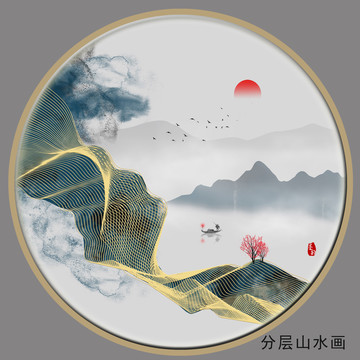 禅境水墨画