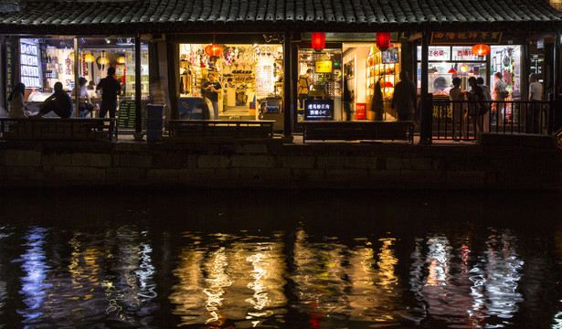 西塘古镇夜景