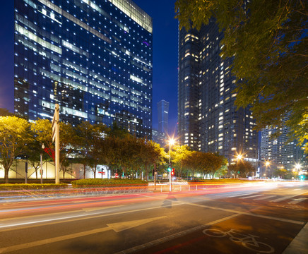 光华路夜景