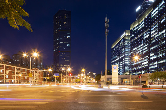 光华路夜景