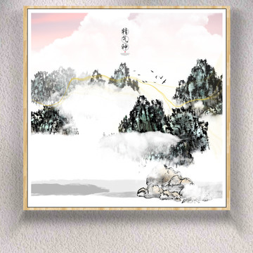 創(chuàng)意線條裝飾畫