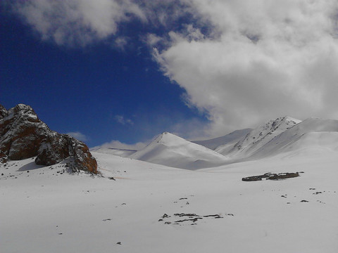 西藏风景雪山