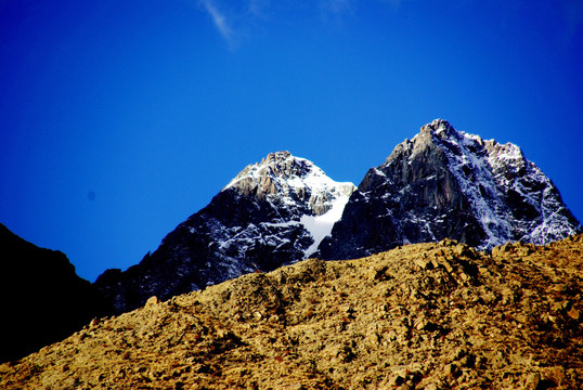 西藏风景雪山