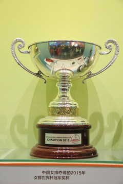 中国女排2015年冠军奖杯