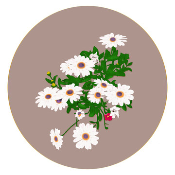 手繪太陽花