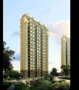 歐式建筑效果圖