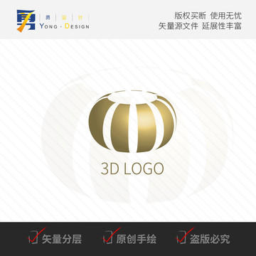 圆环立体LOGO