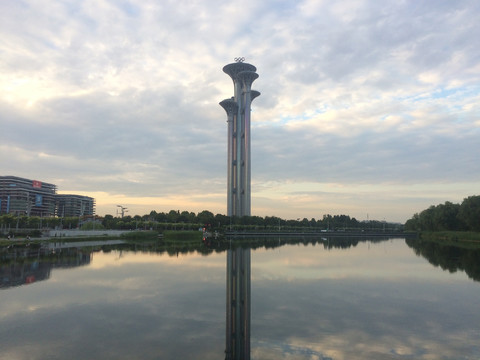 北京奥森公园观光塔