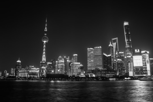 东方明珠夜景