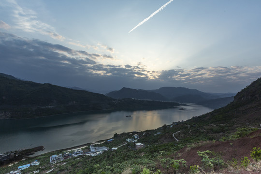 金沙江向家坝库区风光