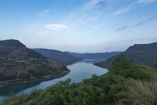 金沙江向家坝库区风光