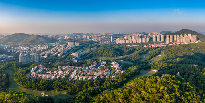 中山长江凯茵一带全景