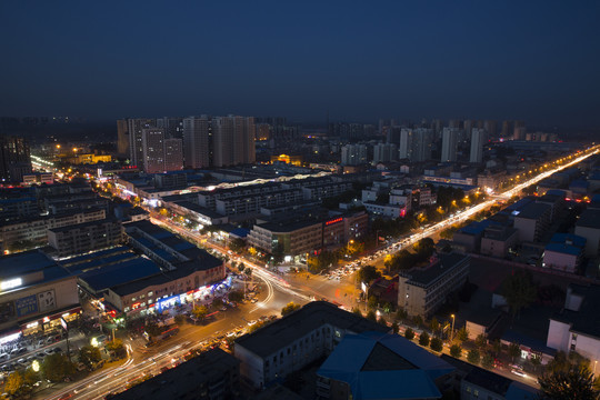 香河夜景