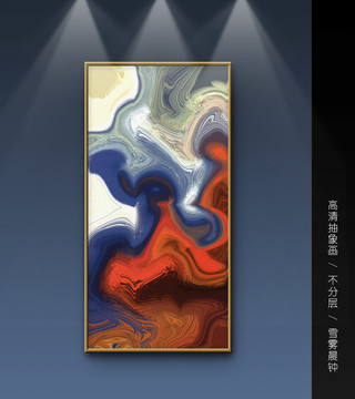 抽象油畫