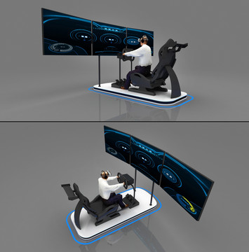 互动模拟汽车漫游VR体验