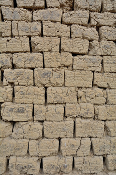 土砖墙体