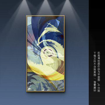 抽象油畫