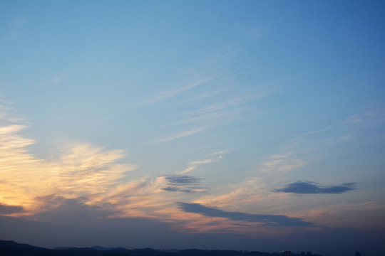 夕阳晚霞