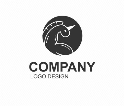 健身獨(dú)角獸LOGO