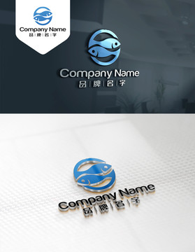 魚LOGO魚標(biāo)志