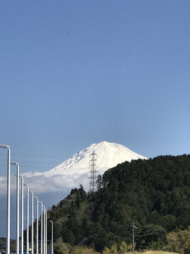 雪山富士山