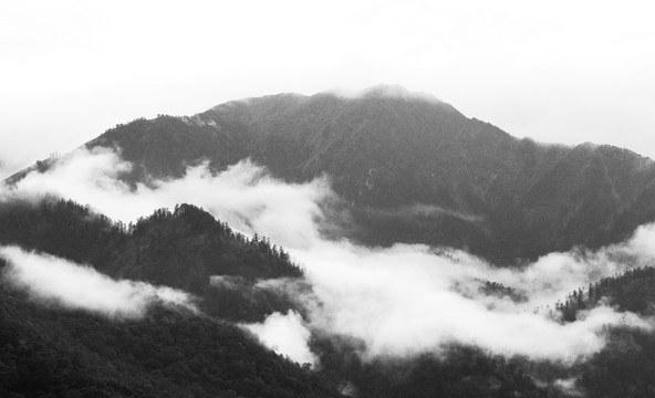 水墨青山