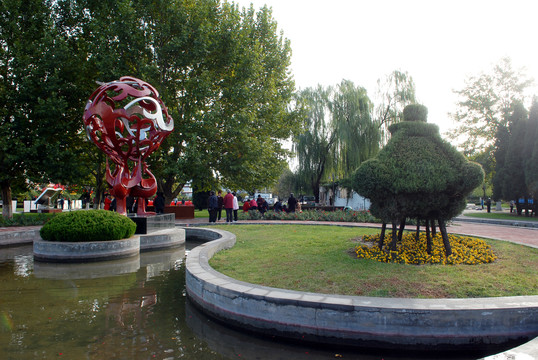 人口雕塑公园
