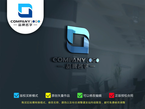 SJ金融LOGO標(biāo)志設(shè)計(jì)