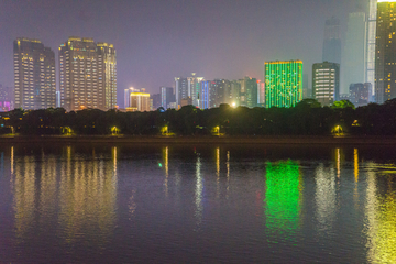 橘子洲大桥夜景