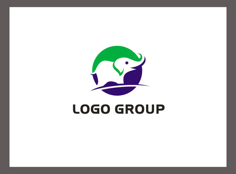 大象LOGO設(shè)計