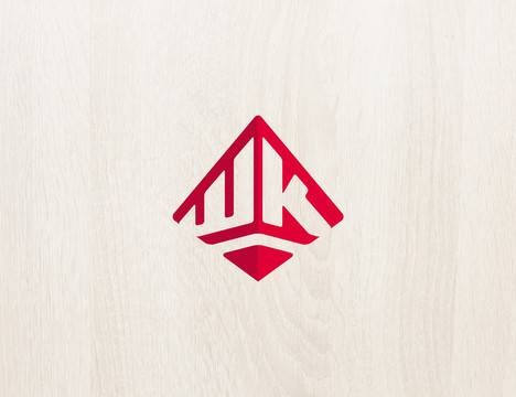 logo標(biāo)志商標(biāo)字體設(shè)計(jì)WK