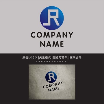 JR字母logo