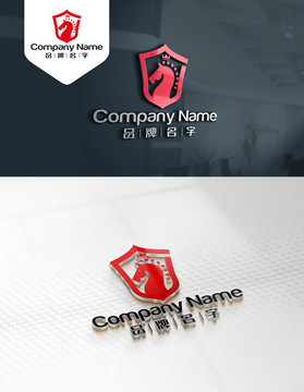 马LOGO盾牌LOGO