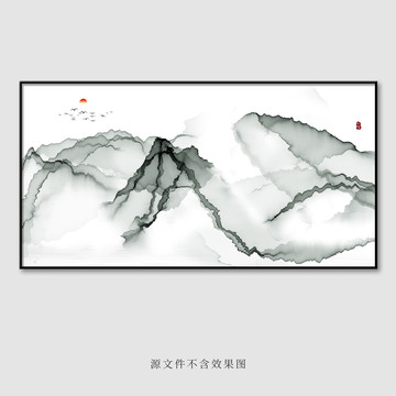 水墨裝飾畫
