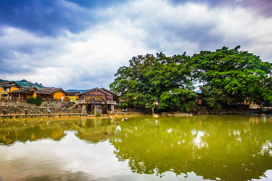 云水谣古村风光