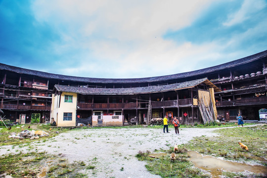 福建土楼内部