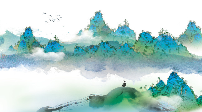 中式山水