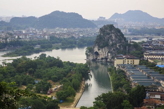 鸟瞰伏波山2