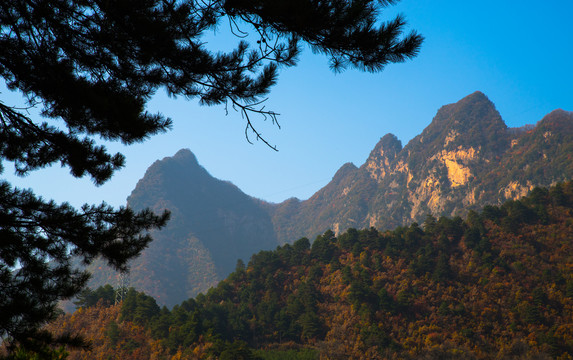 天水小陇山森林公园金龙山风景区