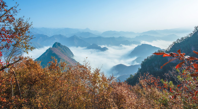 天水小陇山森林公园金龙山风景区