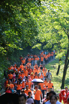 舜皇山登山赛