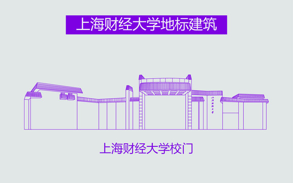 上海财经大学校门