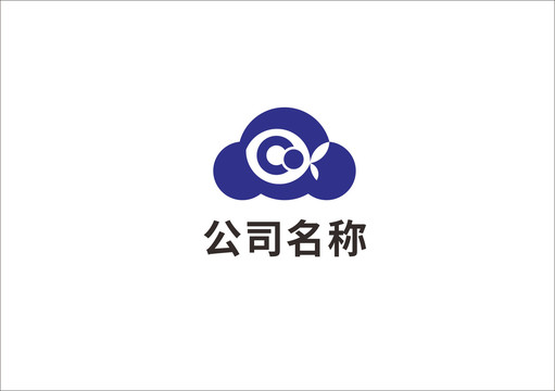 云中图标带字母C