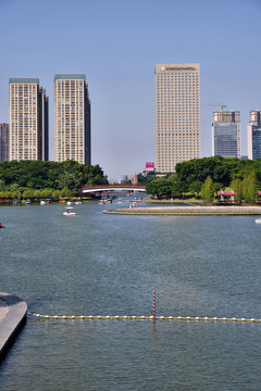 佛山千灯湖城市风光